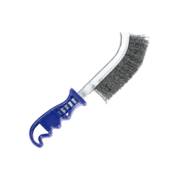 Щётка №111; 17130001 с пластиковой ручкой стальная