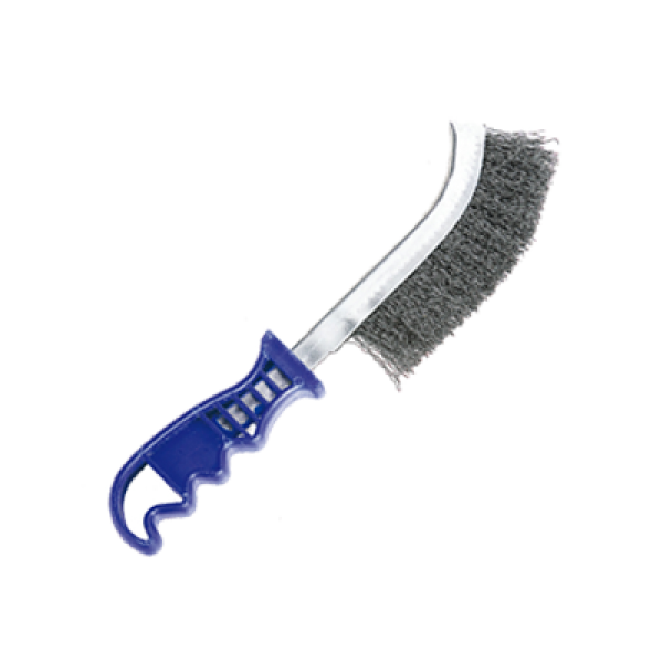 Щётка №113; 17430001 с пластиковой ручкой латунная 22403