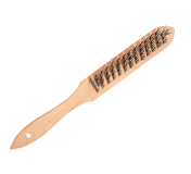 Щётка №138 713303 с деревянной ручкой 3-х рядная