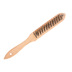 Щётка №116; 7133004 с деревянной ручкой 4-х рядная