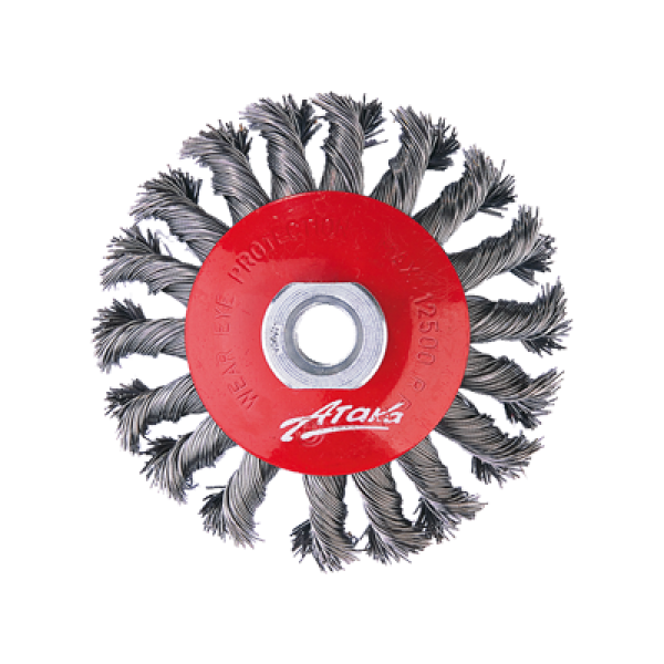 Щётка №025; 1210014135 d-100 M-14 вогнутая,витая 22218