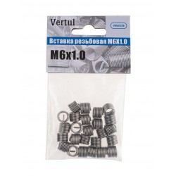 Вставка резьбовая M6X1.0 Vertul VR50727B