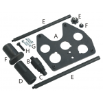 Комплект для снятия и установки балансировочного вала для дизеля JLR объемом 2,0 л VR50259