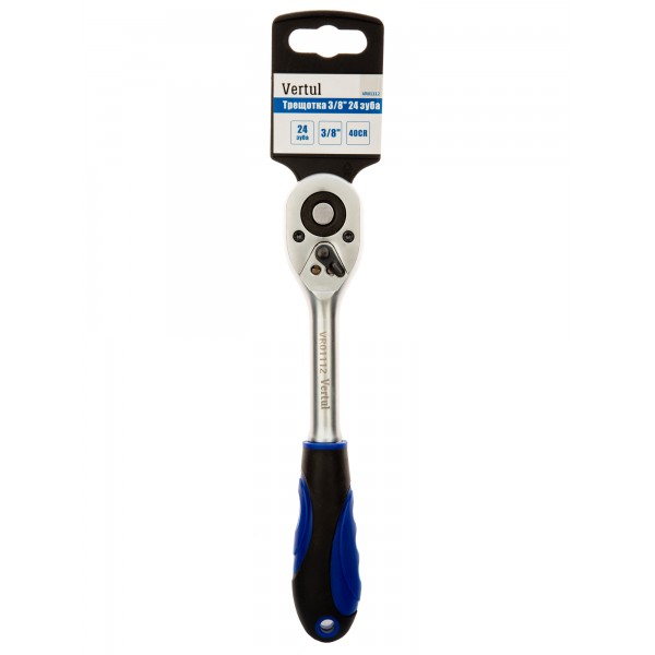 Трещотка 3/8″ 24 зуба VR01112