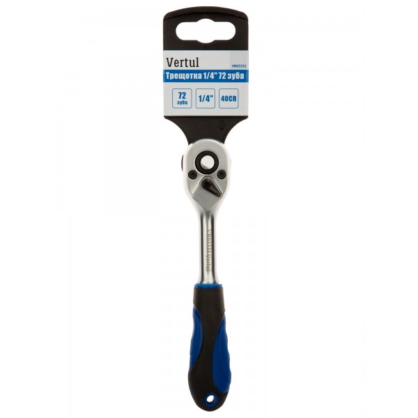 Трещотка 1/4″ 72 зуба VR03331