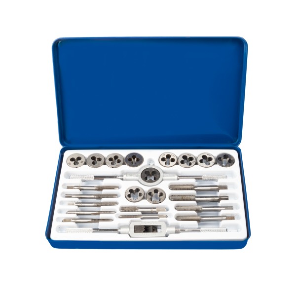 Набор метчиков и плашек метрический 24пр. VR41006