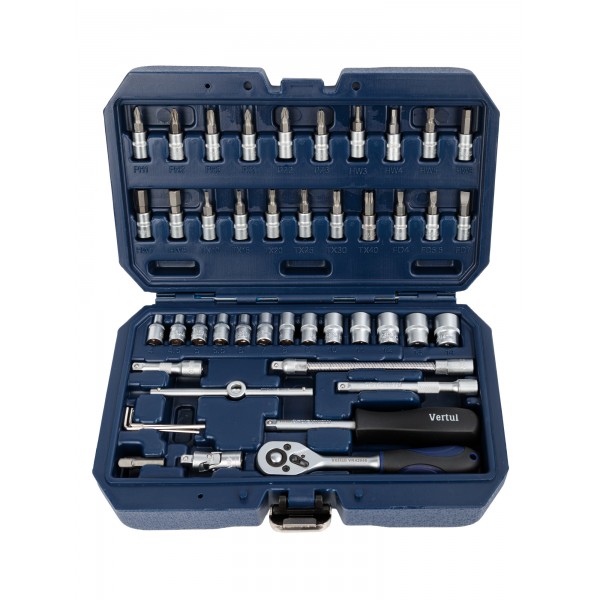 Набор инструментов 1/4″ 46 предмет VR42046