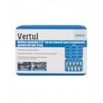 Набор головок 1/2″ со вставкой шестигранной, длина 55 мм, 9 пр. VR50193