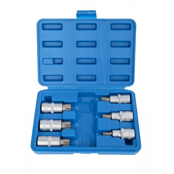 Набор головок 1/2″ со вставкой SPLINE 55 мм. 6 пр. VR50195