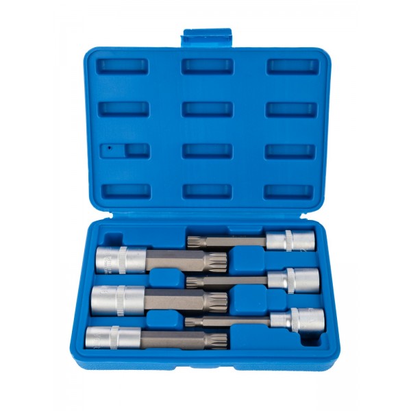 Набор головок 1/2″ со вставкой SPLINE 100 мм. 6 пр. VR50198
