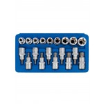 Набор головок и головок со вставками TORX 1/2″, 19 пр. VR50200