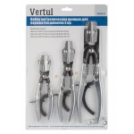 Набор металлических щипцов для пережатия шлангов 3 пр. VR50233