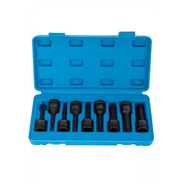 Набор ударных головок TORX 9 пр. VR50256
