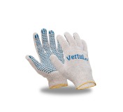 Перчатки х/б с ПВХ 10 класс вязки 5 нитей Vertul VR99999