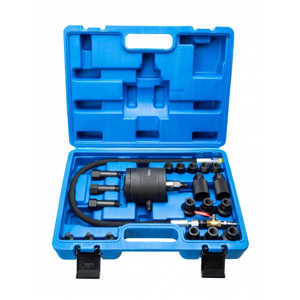 Съемник дизельных форсунок пневматический, 19 адаптеров VR50319