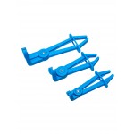 Набор загнутых зажимов для пережатия шлангов с пружиной 3 пр. VR50361