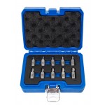 Набор экстракторов для извлечения сломанных болтов 10 пр. VR50385