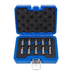 Набор экстракторов для извлечения сломанных болтов 10 пр. VR50385