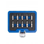 Набор экстракторов для извлечения сломанных болтов 10 пр. VR50385