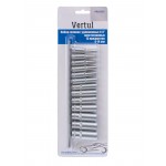 Набор головок удлиненных 1/4″ шестигранных 13 предметов 4-14 мм Vertul VR50563