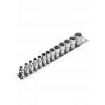 Набор головок 1/4″ двенадцатигранных 13 предметов 4-14 мм Vertul VR50564