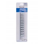 Набор головок 1/4″ двенадцатигранных 13 предметов 4-14 мм Vertul VR50564