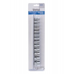 Набор головок 3/8″ шестигранных 13 предметов 6-19 мм Vertul VR50567