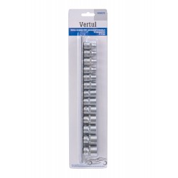 Набор головок 3/8″ двенадцатигранных 13 предметов 6-19 мм Vertul VR50579