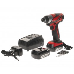 Отвертка аккумуляторная 10.8В 100Нм 2 АКБ Li-Ion, с набором насадок JTC