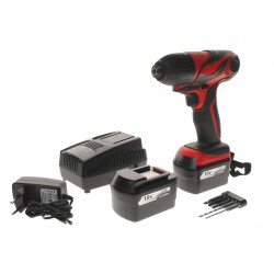 Отвертка аккумуляторная 18В 120Нм 2 АКБ Li-Ion, с набором насадок JTC