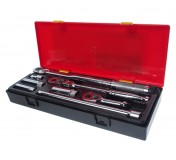 Набор головок для свечей зажигания с динамическим ключом 8 предметов в кейсе JTC