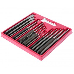 Набор зубил и выколоток 15 предметов в кейсе JTC