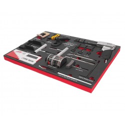 Набор инструментов 18 предметов слесарно-монтажный в ложементе JTC