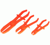 Зажимы для шлангов D 15-60мм.(3 шт.с фиксатором)(АвтоDело) 30403