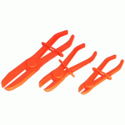 Зажимы для шлангов D 15-60мм.(3 шт.с фиксатором)(АвтоDело) 30403