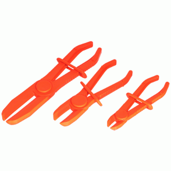 Зажимы для шлангов D 15-60мм.(3 шт.с фиксатором)(АвтоDело) 30403