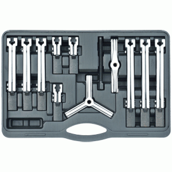 Съемник 2-3-х лапый со сменными лапками 12 пр. АвтоDело 41700