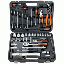 Набор инструмента 75пр. 1/2 DR 1/4 DR АвтоDело 39875