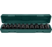 JONNESWAY S03A4111S Набор ударных торцевых головок 1/2"DR 10-24 мм, 11 предметов