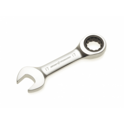 Ключ комбинированный трещоточный короткий 15 мм ДЕЛО ТЕХНИКИ 515615