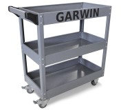GARWIN GTT-07D03 Тележка с тремя открытыми полками, серая