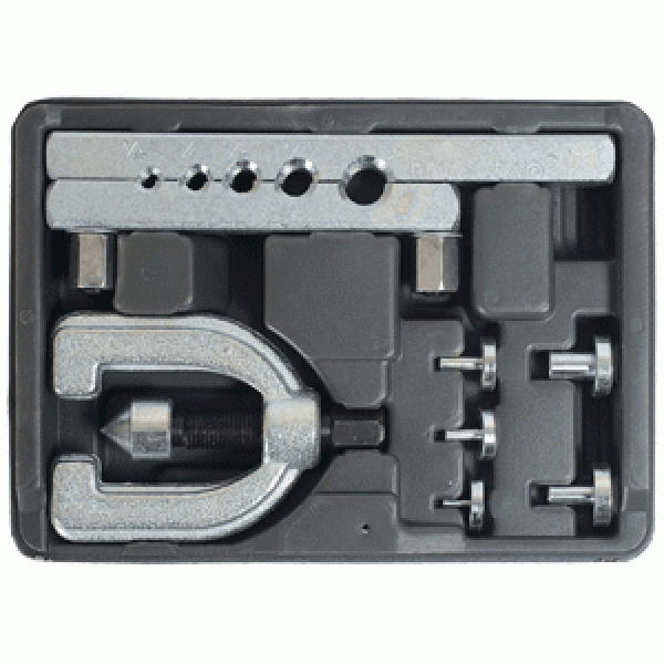 Набор для развальцовки трубок 7пр.тип D,E(SAE) F(ISO)(4,8 -12,7мм) АвтоDело 40414