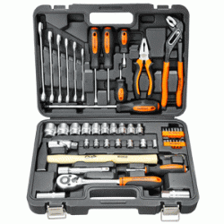 Набор инструмента 56пр. 1/2 DR 1/4 DR АвтоDело 39856