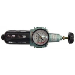 Фильтр тонкой очистки Forsage F-SB-2031(Forsage) 5Мк с регулятором и манометром для пневмосистем 3/8"