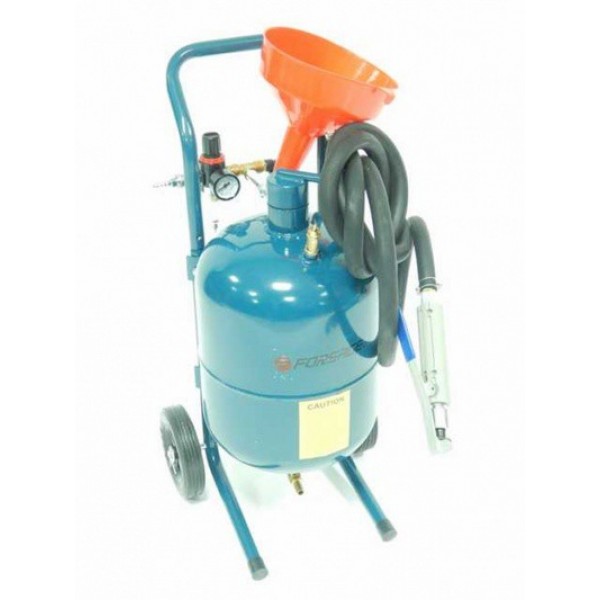 Передвижной пескоструйный аппарат напорного типа Forsage (бак 19л, 170-566л/мин, 4-8,5атм) F-SB5 