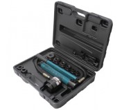 F-71002 Forsage Гидроцилиндр обратного действия с насосом и комплектом надставок, 10т (диаметры: 22, 27, 34, 43, 49, 60мм)