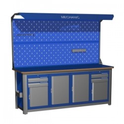 Верстак четырехтумбовый MECHANIC-М20.2002 Э2С