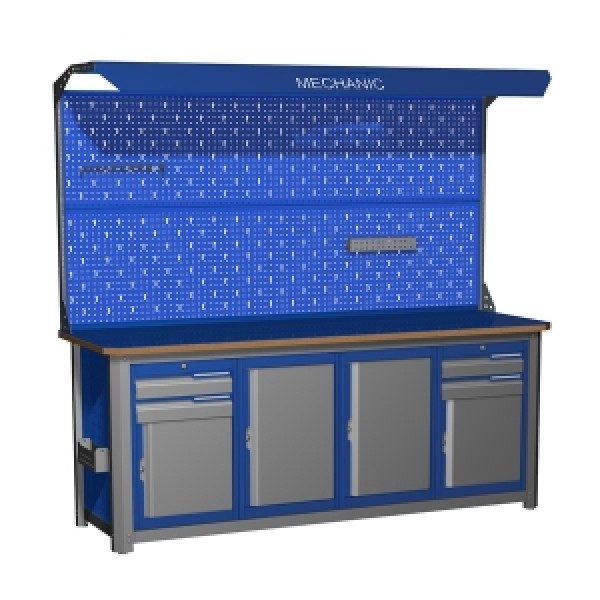 Верстак четырехтумбовый MECHANIC- М20.2002 Э2С