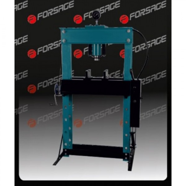 Forsage Пресс гидравлический напольный 40т, ручной/ножной привод (рабочая высота: 0-865мм, рабочая ширина: 685мм, рабочий стол: 325х685мм, ход штока: 180мм) F-40001