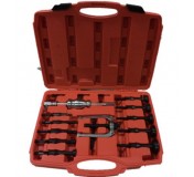 Forsage F-915T1(916T1) Набор съемников внутренних подшипников цанговый с обратным молотком,16пр. (8-58мм), в кейсе